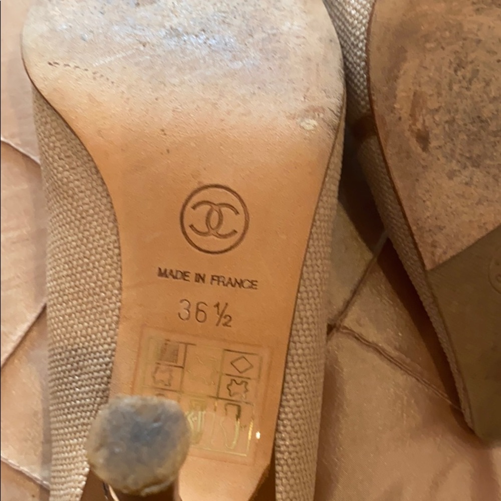 Chanel fabulous pump, tweed, mint condition, 36.5 - Picture 6 of 11